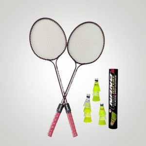 Plastic Shuttlecock PSC 500 Yellow X6 Slow