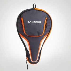 TTC 130 Table Tennis Bat Cover - Grey/Orange
