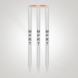 Mprt cricket bat and stumble set and ball