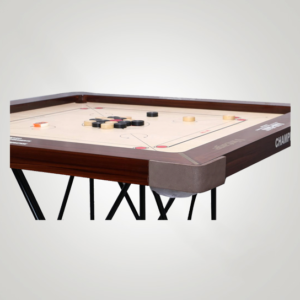 Professional Grade Carrom Board With Coins and Stand