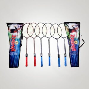 Shuttle racket and Cocks 6