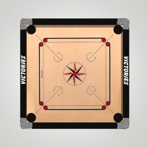 Victories Carrom Board and Coins Complete Set